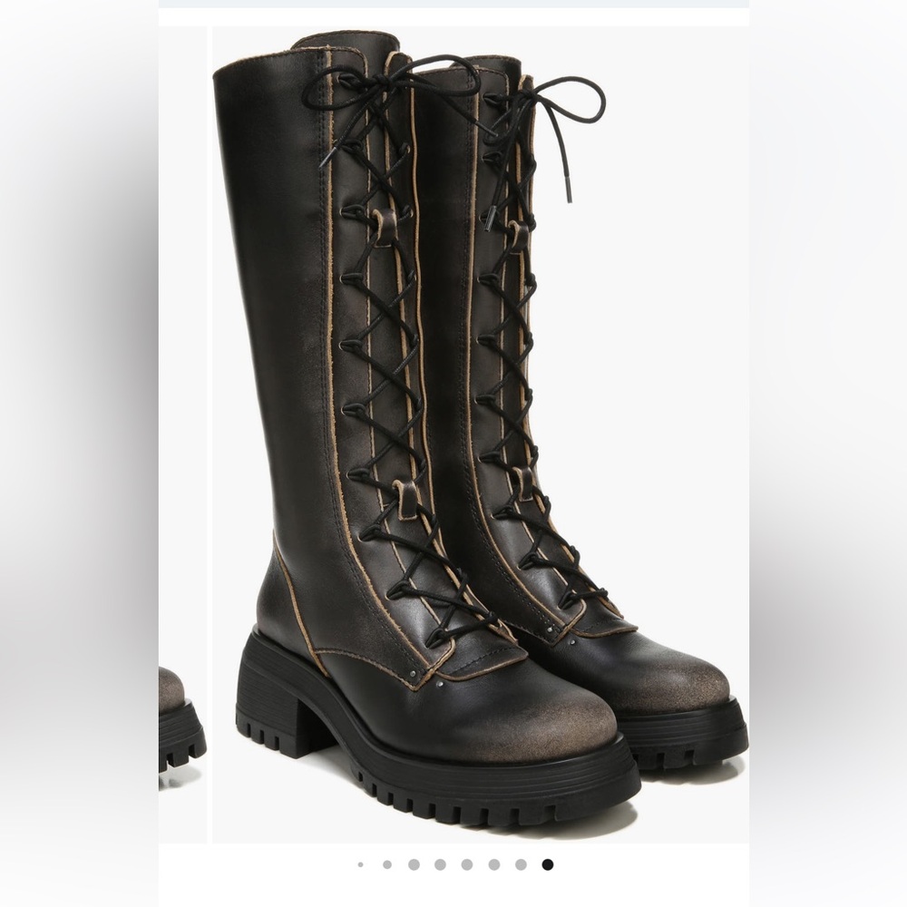 Franco Sarto Jasper Lace Up Boot - Womens 7.5 NWOT